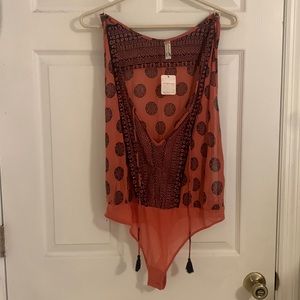 Intimately Free People sz Lg lightweight bodysuit! NWT